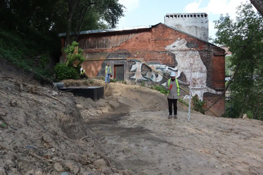 В центре Нижнего Новгорода нашли зуб мамонта